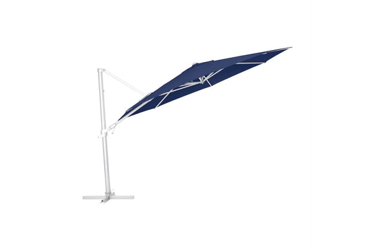 KETTLER EASY FLEX Ampelschirm silber/ blau
Ø 350 cm
inkl. Abdeckhaube + Schirmständer – silber/ blau Ansicht 1