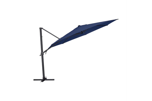 KETTLER EASY FLEX Ampelschirm anthrazit matt/ blau
Ø 350 cm
inkl. Abdeckhaube + Schirmständer – anthrazit matt/ blau Ansicht 1