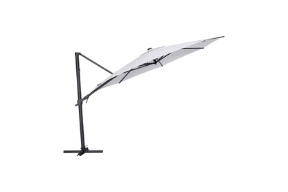 KETTLER EASY FLEX Ampelschirm anthrazit matt/ hellgrau
Ø 350 cm
inkl. Abdeckhaube + Schirmständer – anthrazit matt/ hellgrau Ansicht 1