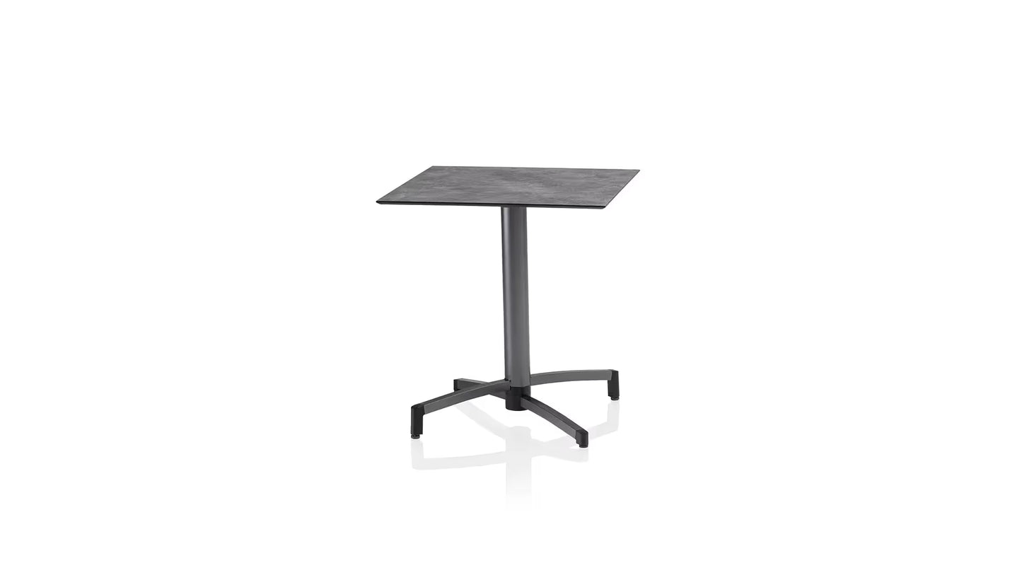 KETTLER TUBE Tischgestell 80 x 80 cm – anthrazit Ansicht 1