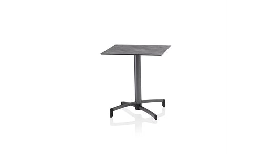 KETTLER TUBE Tischgestell 80 x 80 cm (CONTRACT) – anthrazit Ansicht 1