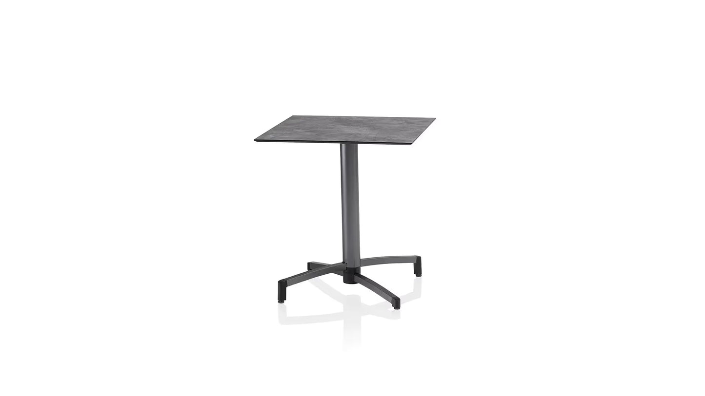 KETTLER TUBE Tischgestell 70 x 70 cm (CONTRACT) – anthrazit Ansicht 1