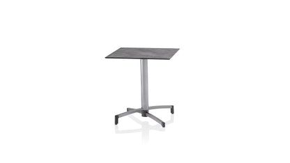 KETTLER TUBE Tischgestell 80 x 80 cm – silber Ansicht 1