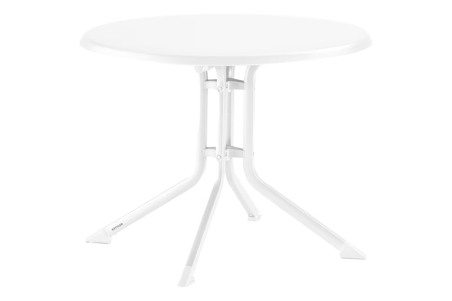 KETTLER BOULEVARD Klapptisch
85 cm rund – weiß/weiß Ansicht 1