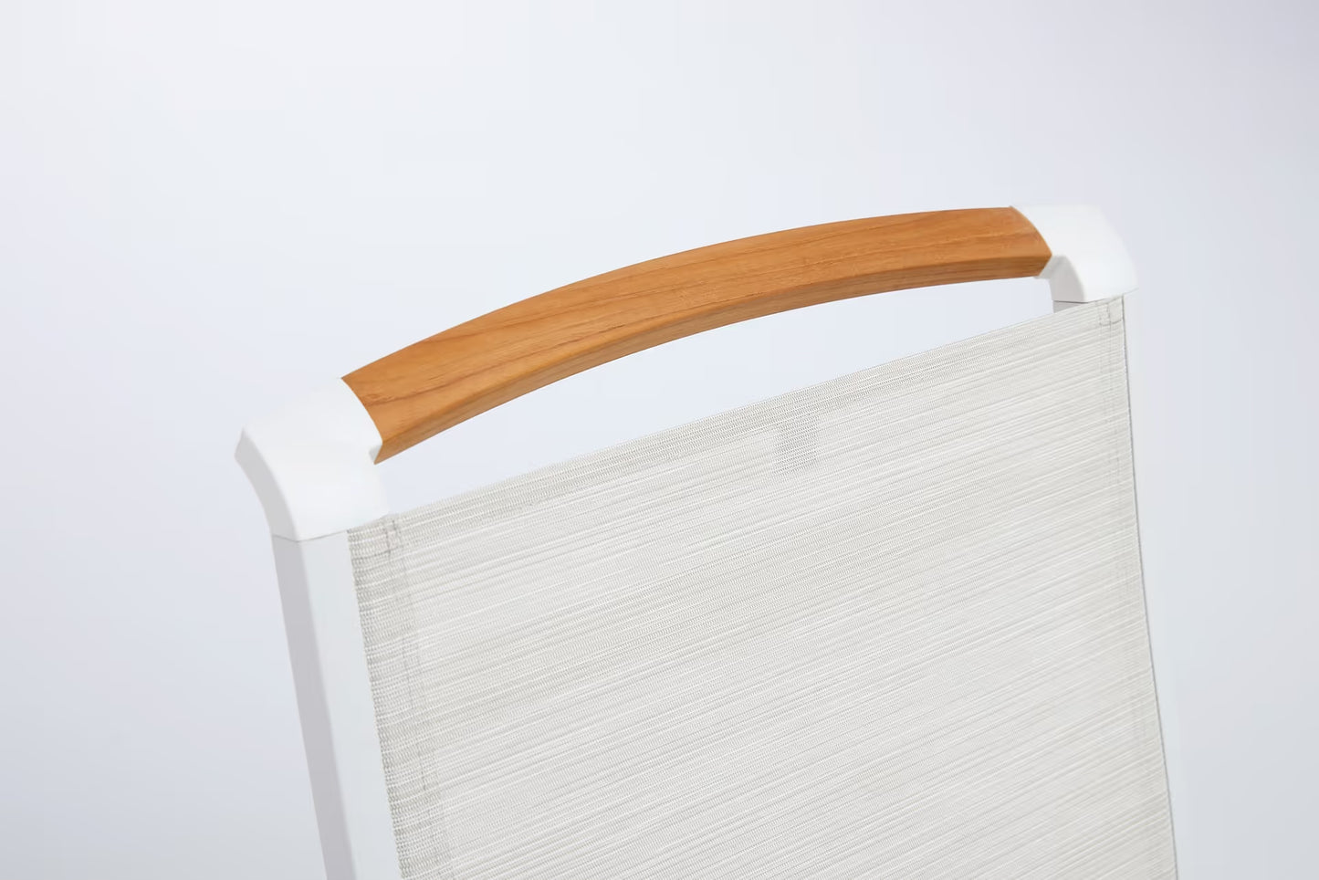 KETTLER MEMPHIS Stapelsessel – weiß matt/ beige/ natur Ansicht 5