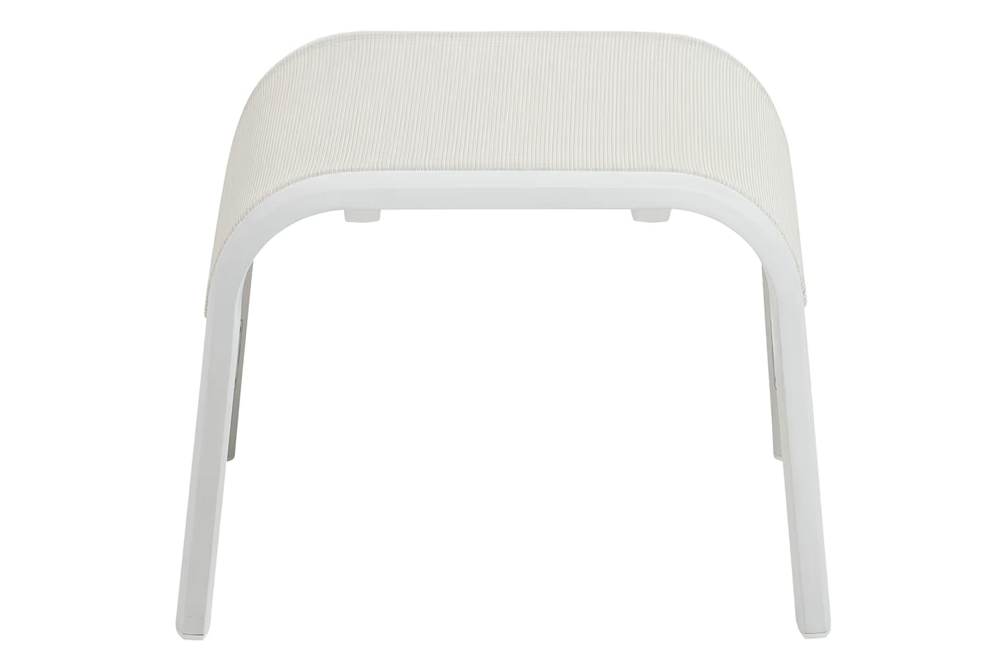 KETTLER MEMPHIS Hocker – weiß matt/ beige Ansicht 3