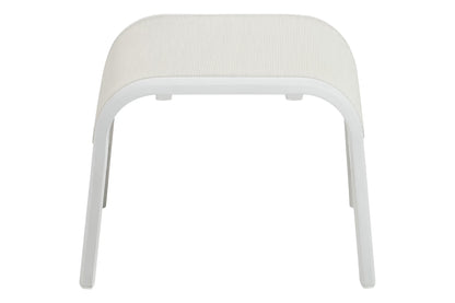 KETTLER MEMPHIS Hocker – weiß matt/ beige Ansicht 3