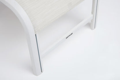 KETTLER MEMPHIS Hocker – weiß matt/ beige Ansicht 4
