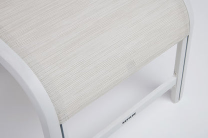 KETTLER MEMPHIS Hocker – weiß matt/ beige Ansicht 5