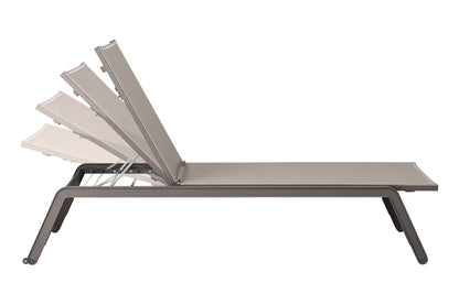 KETTLER LATITUDE Rollliege ohne Armlehne – taupe/taupe Ansicht 4