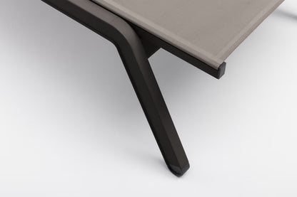 KETTLER LATITUDE Rollliege ohne Armlehne – taupe/taupe Ansicht 6
