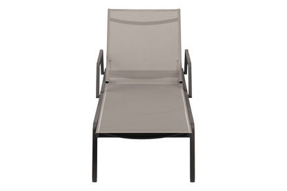 KETTLER LATITUDE Rollliege mit Armlehne – taupe/taupe Ansicht 2