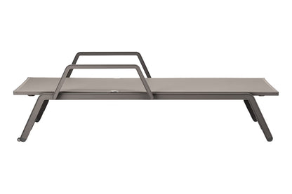 KETTLER LATITUDE Rollliege mit Armlehne – taupe/taupe Ansicht 3