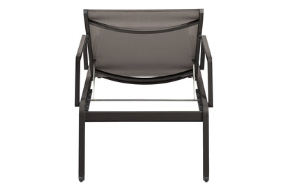 KETTLER LATITUDE Rollliege mit Armlehne – taupe/taupe Ansicht 5