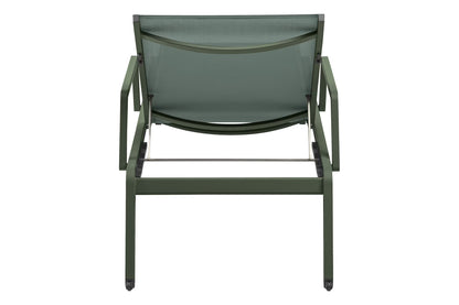 KETTLER LATITUDE Rollliege mit Armlehne – grün/grün Ansicht 5