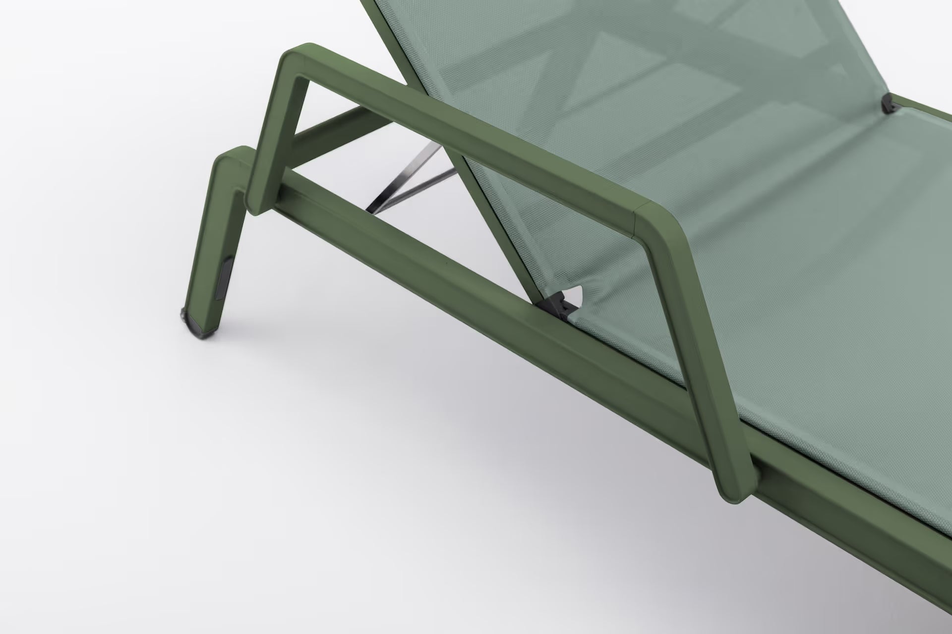 KETTLER LATITUDE Rollliege mit Armlehne – grün/grün Ansicht 6
