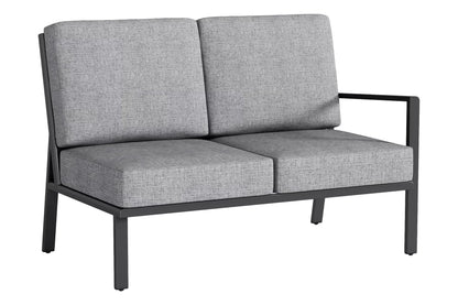 KETTLER ZENITH 2-Sitzer rechts – anthrazit matt/ hellgrau meliert Ansicht 1