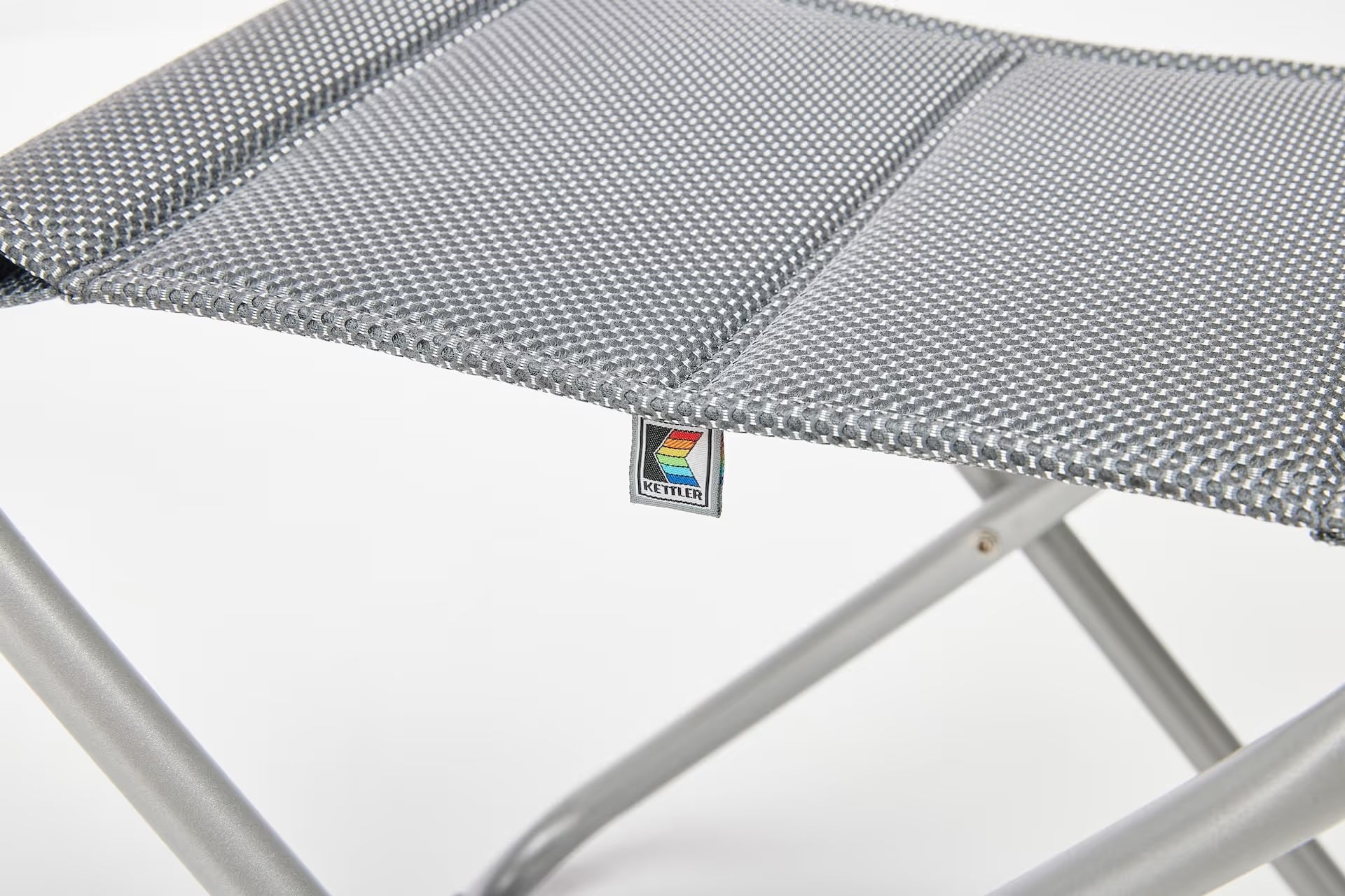 KETTLER SLIGHT Falthocker silber/grau – silber/ grau Ansicht 4
