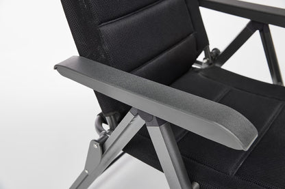 KETTLER SLIGHT Klappsessel anthrazit/schwarz – anthrazit/ schwarz Ansicht 6