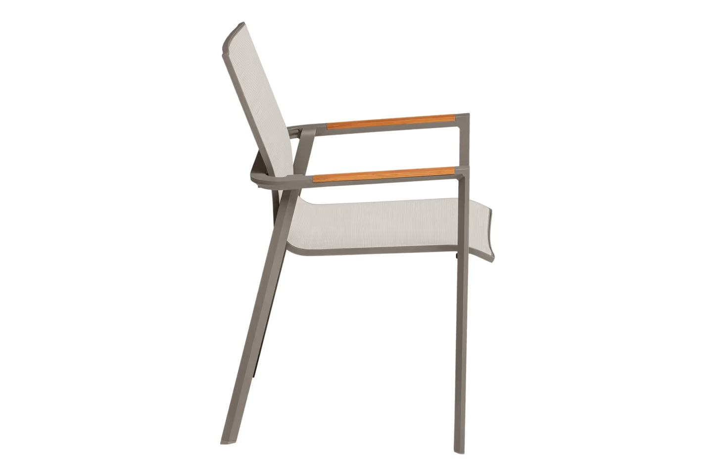 KETTLER SENSE Stapelsessel – taupe/ nude/ natur Ansicht 3