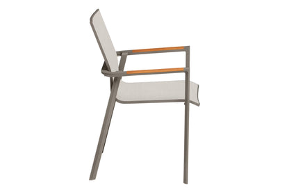 KETTLER SENSE Stapelsessel – taupe/ nude/ natur Ansicht 3