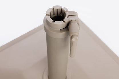KETTLER EASY CONTRACT Schirmständer
mit Rollen für 0306367-XXXX – taupe Ansicht 3