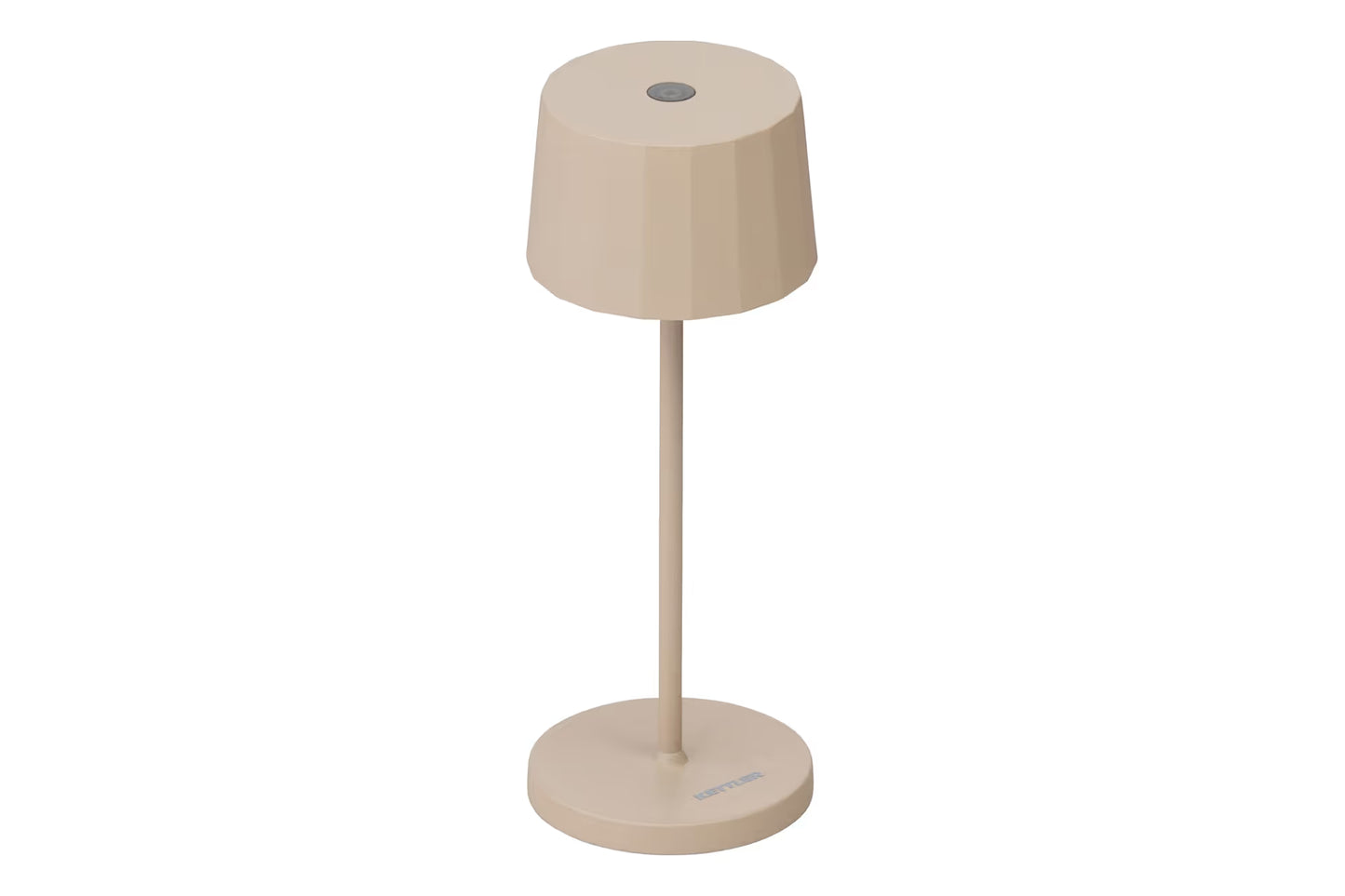 KETTLER KETTLIGHT Tischleuchte RIBBED Micro – matt sand Ansicht 1