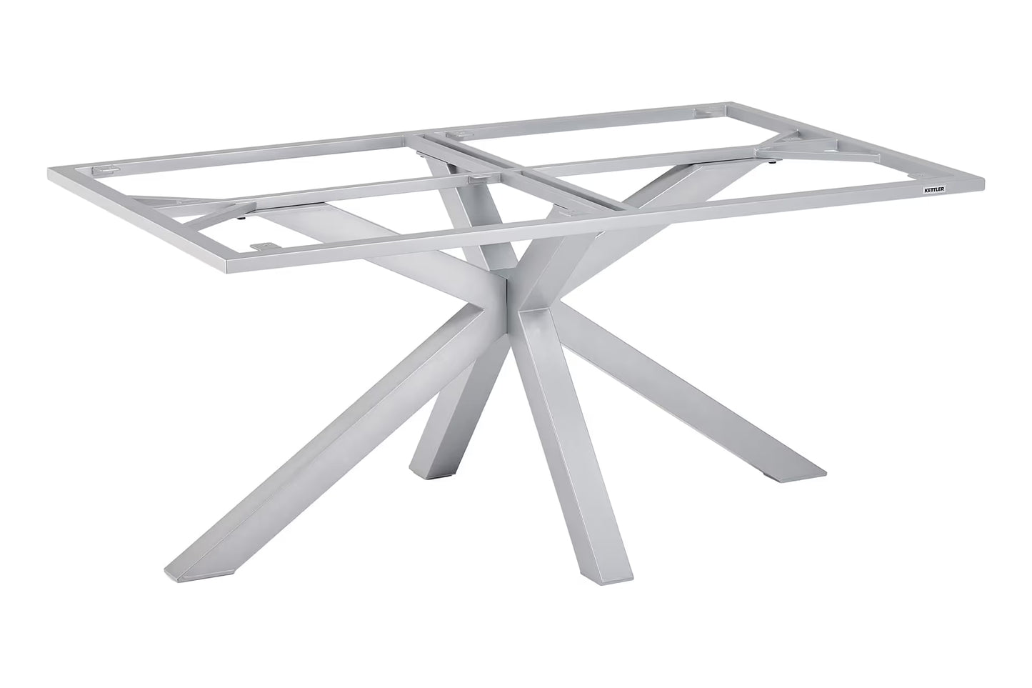 KETTLER CUBIC X-LEG Tischgestell – silber Ansicht 1