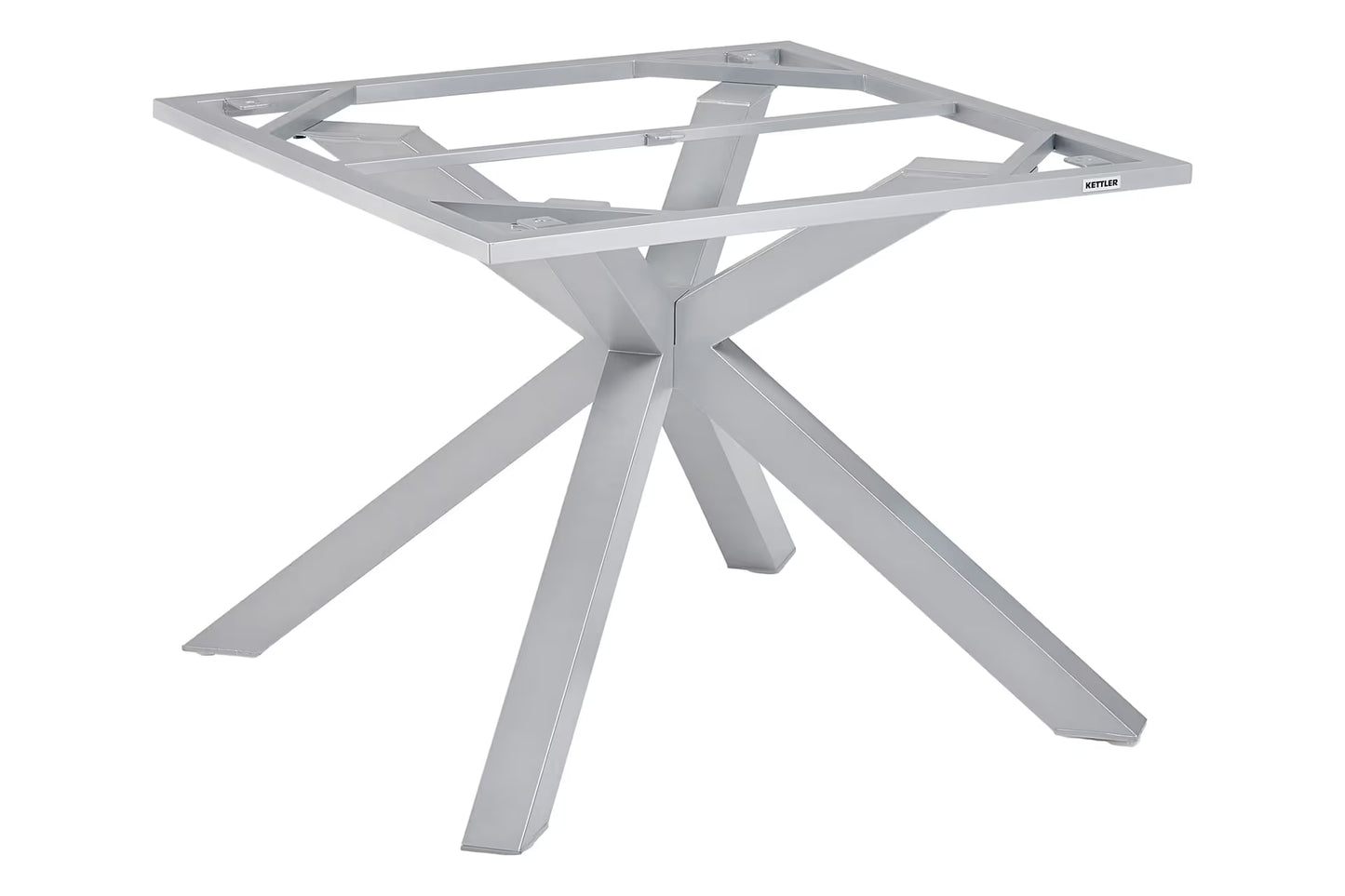 KETTLER CUBIC X-LEG Tischgestell – silber Ansicht 1