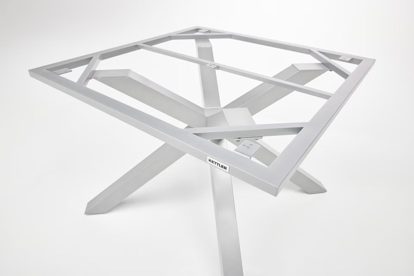 KETTLER CUBIC X-LEG Tischgestell – silber Ansicht 2