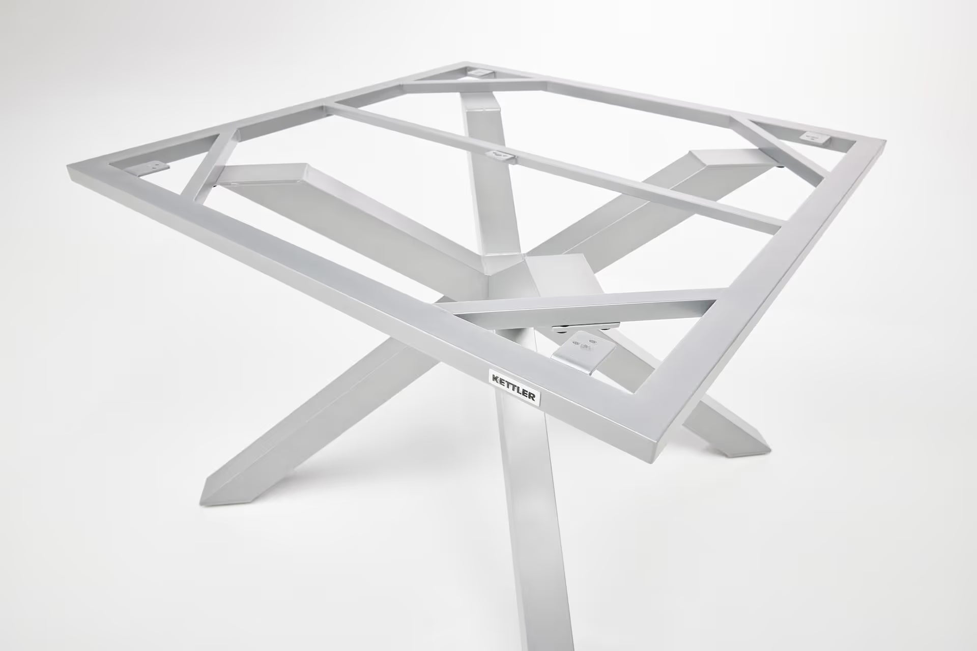KETTLER CUBIC X-LEG Tischgestell – silber Ansicht 2