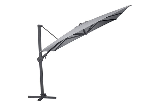 KETTLER EASY SWING LX Ampelschirm anthrazit matt/ grau meliert
300 x 300 cm – anthrazit matt/ grau meliert Ansicht 1