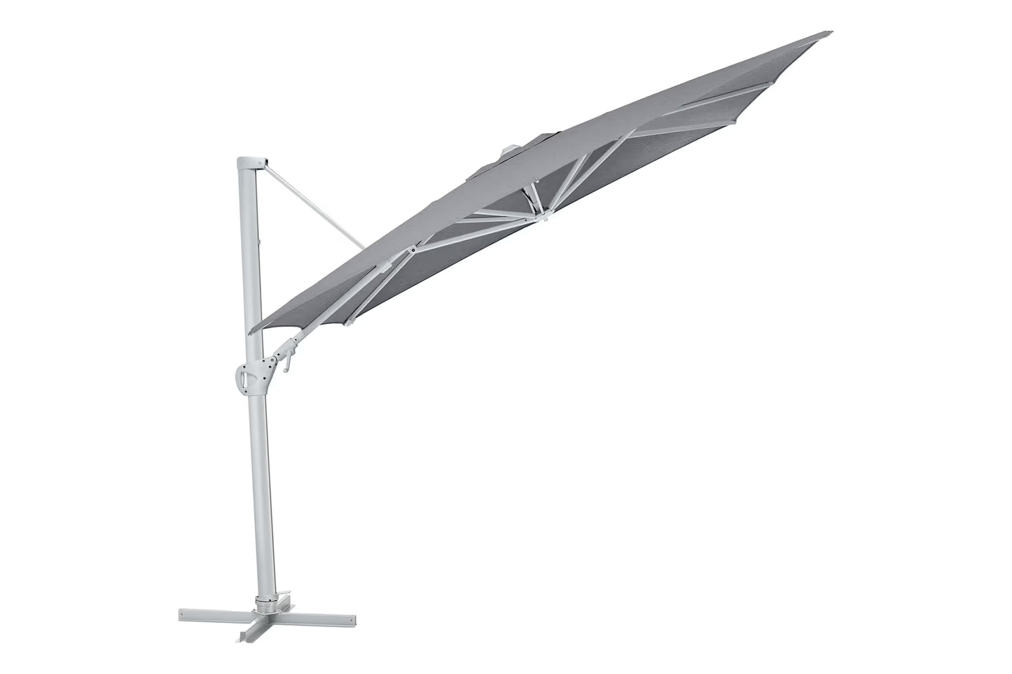 KETTLER EASY SWING LX Ampelschirm silber/ grau meliert
300 x 300 cm – silber/ grau meliert Ansicht 1