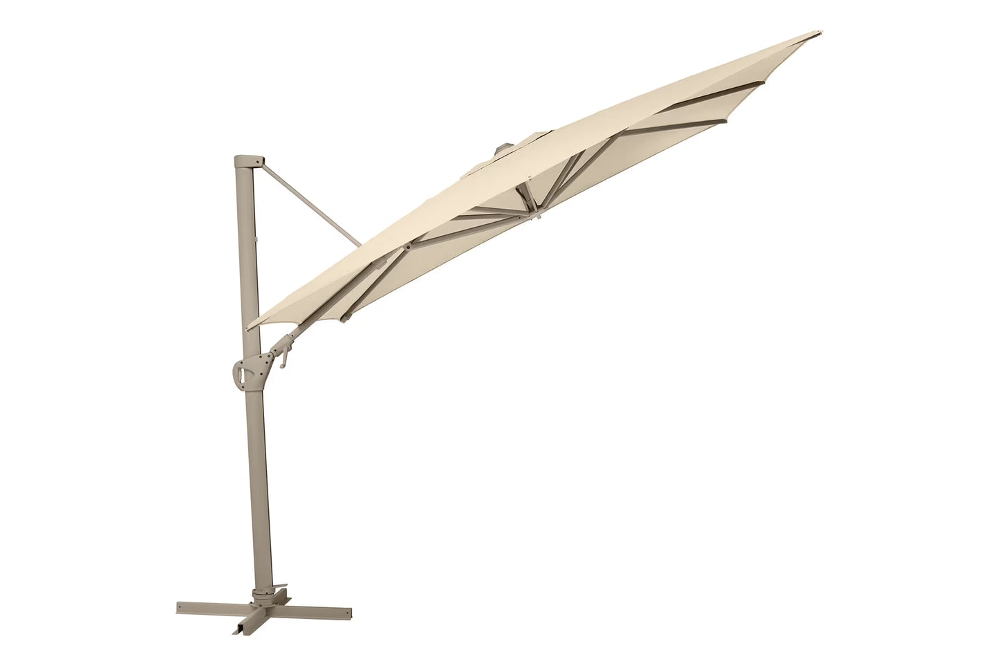 KETTLER EASY SWING LX Ampelschirm taupe/ natur
300 x 300 cm – taupe/ natur Ansicht 1