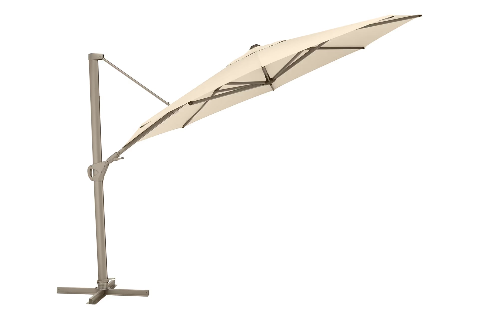KETTLER EASY SWING LX Ampelschirm taupe/ natur
Ø 350 cm – taupe/ natur Ansicht 1