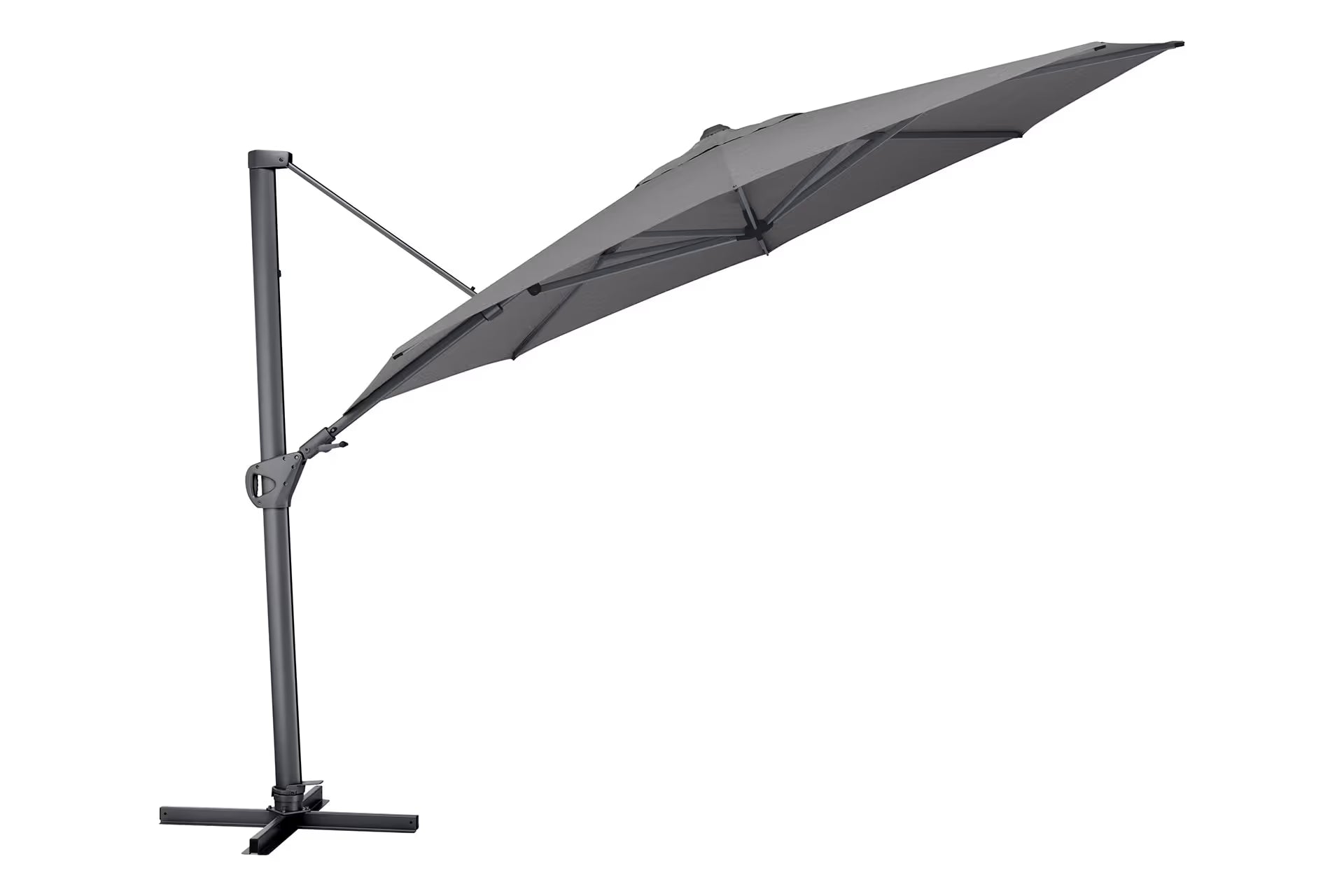 KETTLER EASY SWING LX Ampelschirm anthrazit matt/a nthrazit meliert
Ø 350 cm – anthrazit matt/a nthrazit meliert Ansicht 1