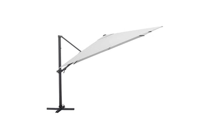 KETTLER EASY TURN Ampelschirm – 300 × 300 cm, 360° Drehfunktion, Kurbel, UV-Schutz UPF 50+