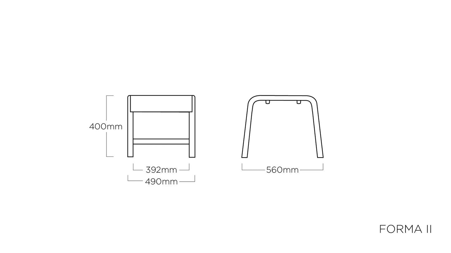 KETTLER FORMA II Hocker