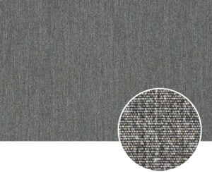 Markisentuch Balkon Terrasse Tuch Grau Flanelle Chine ORC U104 Sichtschutz Sonnenschutz