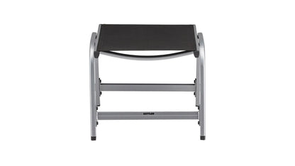KETTLER Basic Plus Hocker, Silber/Anthrazit