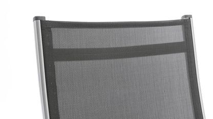 KETTLER Basic Plus Stapelsessel, Silber/Anthrazit