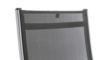 KETTLER Basic Plus Multipositionssessel, Silber/Anthrazit