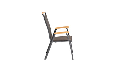 KETTLER MEMPHIS Stapelsessel anthrazit/bronze