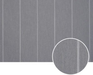 Markisentuch Balkon Terrasse grau mit Streifen ORC D113 Sichtschutz Sonnenschutz