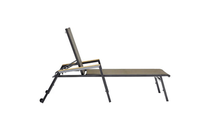 KETTLER OCEAN SKID/ MEMPHIS Stapelliege anthrazit/bronze