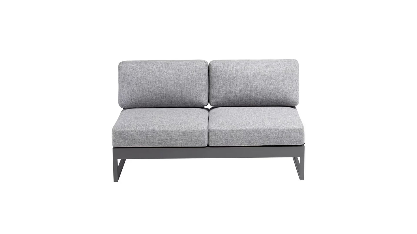 KETTLER OCEAN SKID PLATFORM 2-Sitzer Sofa – modulares Lounge Element