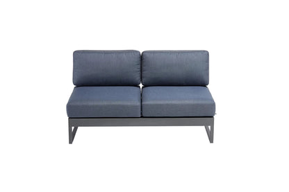 KETTLER OCEAN SKID PLATFORM 2-Sitzer Sofa – modulares Lounge Element