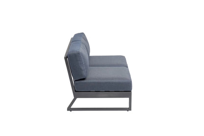 KETTLER OCEAN SKID PLATFORM 2-Sitzer Sofa – modulares Lounge Element