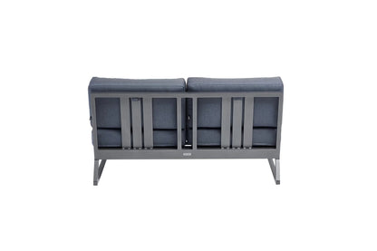 KETTLER OCEAN SKID PLATFORM 2-Sitzer Sofa – modulares Lounge Element