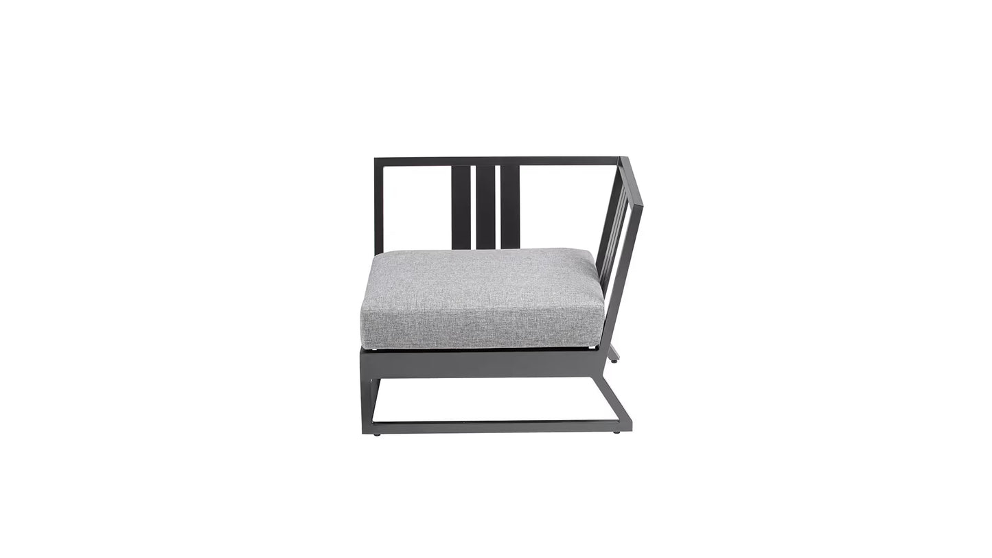 KETTLER OCEAN SKID PLATFORM Eckelement – modulares Lounge Corner, wetterfest